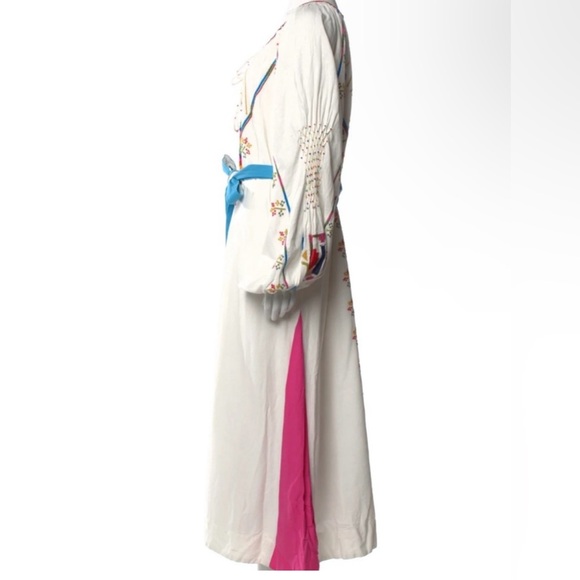 FARM Rio Multicolor Embroidered Maxi Dress - Picture 6 of 6